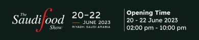 The Saudi Food Show, 20 – 22 June 2023, Riyadh, Saudi Arabia